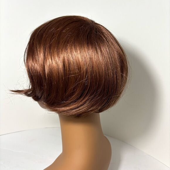 Paula Young “Louisa” A4340 bob wig NIB color 30 medium auburn discontinued - Picture 5 of 9